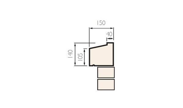 Slip Cill Section Detail