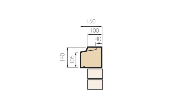 Stooled Sill Section